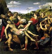 unknow artist Entombment Raphael oil painting on canvas